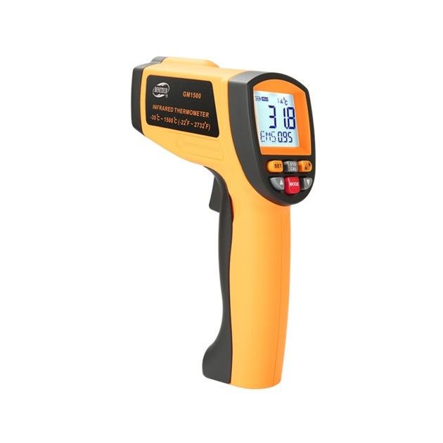 Пирометр BENETECH GM1500 -30-1500°C профессиональный, фото  | SNABZHENIE.com.ua