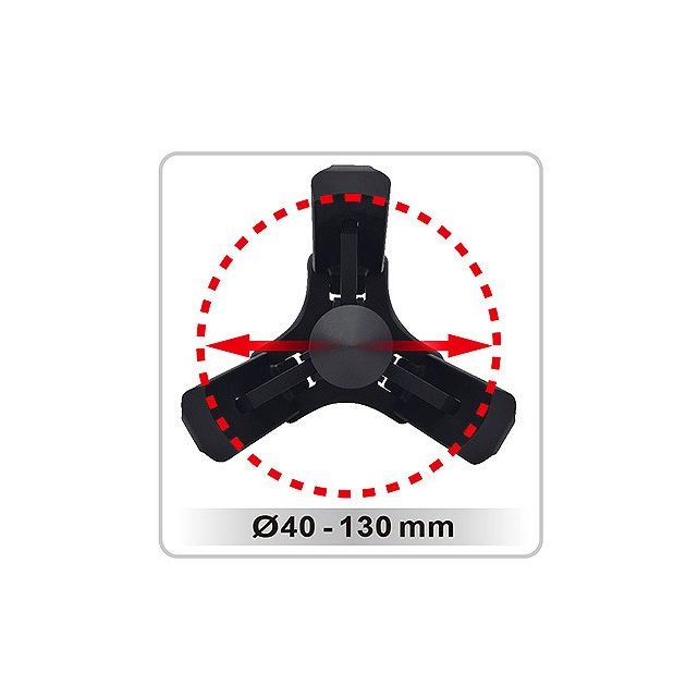 Съемник 3-х захватный 40-130мм с фиксацией TOPTUL, фото , изображение 2 | SNABZHENIE.com.ua Съемник 3-х захватный 40-130мм с фиксацией TOPTUL, фото , изображение 2 | SNABZHENIE.com.ua