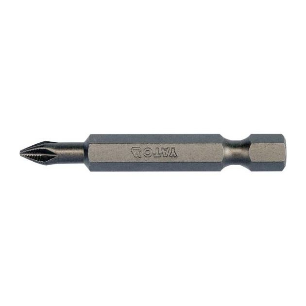 Насадка отверточная PН1 x 50 мм, HEX - 1/4, 10 шт. YATO (YT-04772), фото  | SNABZHENIE.com.ua