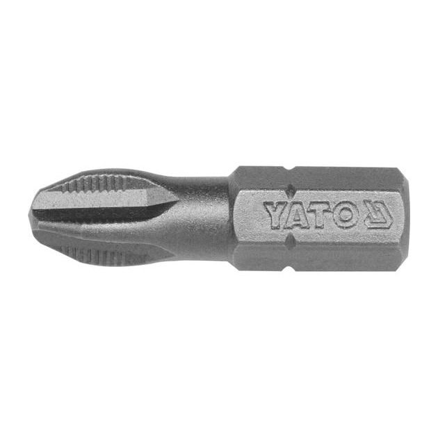 Насадка отверточная Philips PH3 x 25 мм HEX 1/4, 50 шт. YATO, фото  | SNABZHENIE.com.ua