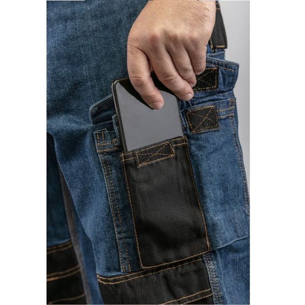 Джинсы HOEGERT EMS, синие, фото , изображение 10 | SNABZHENIE.com.ua