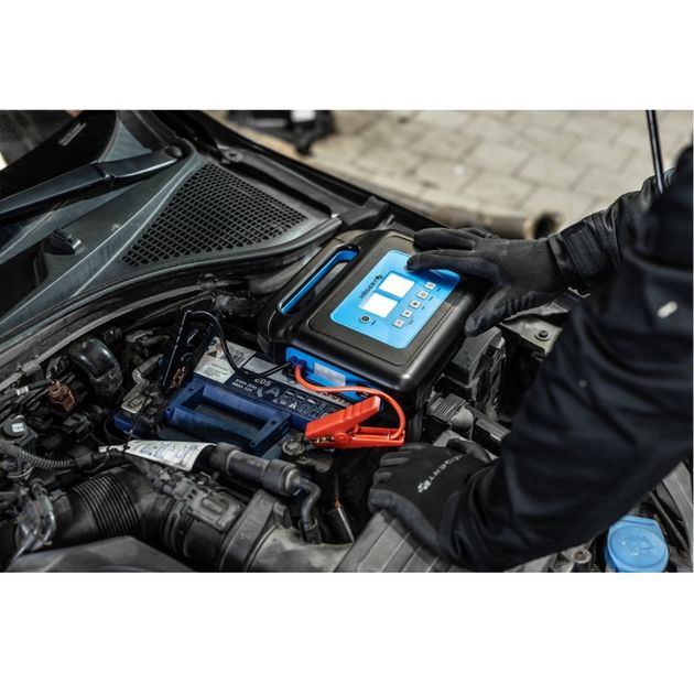 Компрессор и пуско-зарядное устройство 400A HOEGERT HT8G624, фото , изображение 4 | SNABZHENIE.com.ua