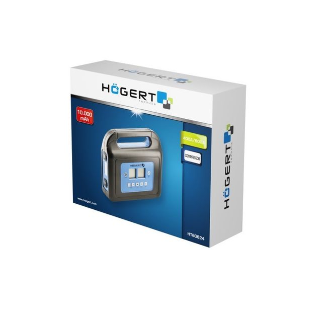 Компрессор и пуско-зарядное устройство 400A HOEGERT HT8G624, фото , изображение 8 | SNABZHENIE.com.ua