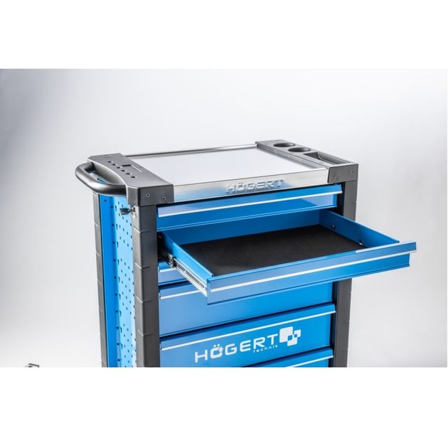 Візок інструментальний 6 секцій Premium HOEGERT HT7G571, фото , зображення 5 | SNABZHENIE.com.ua Візок інструментальний 6 секцій Premium HOEGERT HT7G571, фото , зображення 5 | SNABZHENIE.com.ua