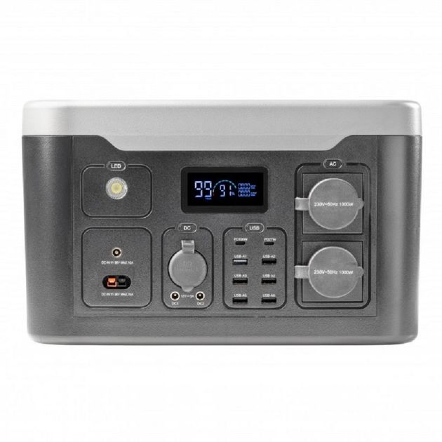 Зарядна станція 1000W HOEGERT HT2E215, фото , зображення 3 | SNABZHENIE.com.ua