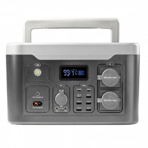 Зарядна станція 1000W HOEGERT HT2E215, фото , зображення 4 | SNABZHENIE.com.ua