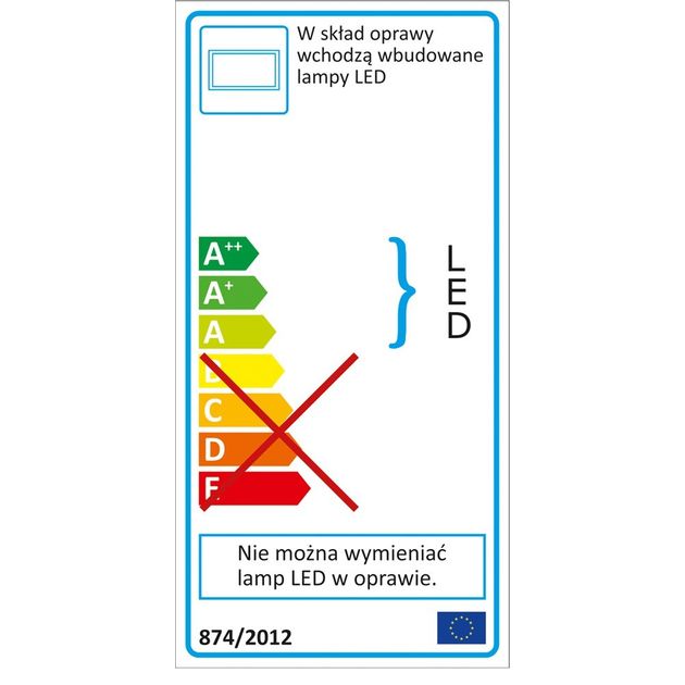 Светильник стельовий діодний з обрамленням 40 Вт, 2800 Lm, рамка 1200 х 300 х 15 мм YATO (YT-81947), фото , зображення 6 | SNABZHENIE.com.ua