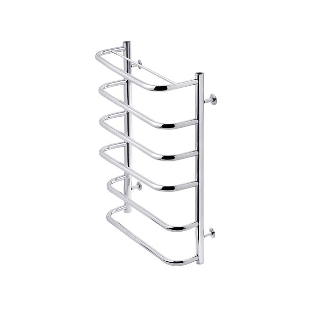 Полотенцесушитель водяний Kroner Скоба ДСп04 700х530/6 з полицею, фото , зображення 3 | SNABZHENIE.com.ua