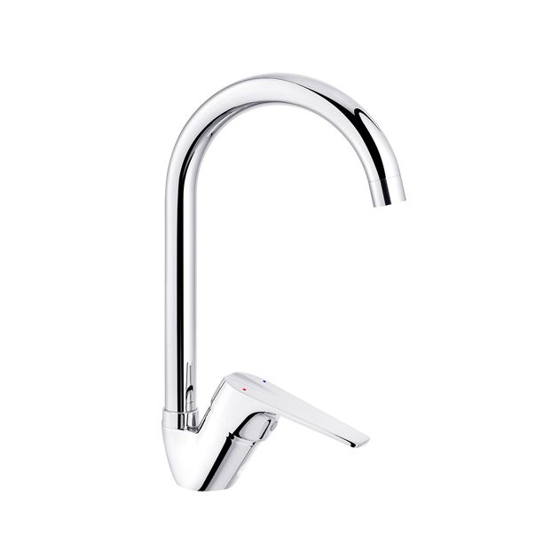 Смеситель кухонный Kroner KRM Odra - C038, фото  | SNABZHENIE.com.ua