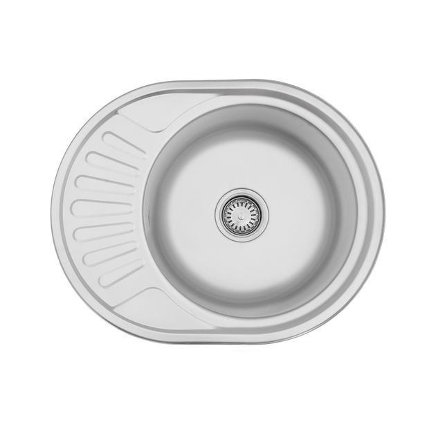 Кухонная мойка Kroner KRP Satin 5745 (0,6 мм), фото  | SNABZHENIE.com.ua