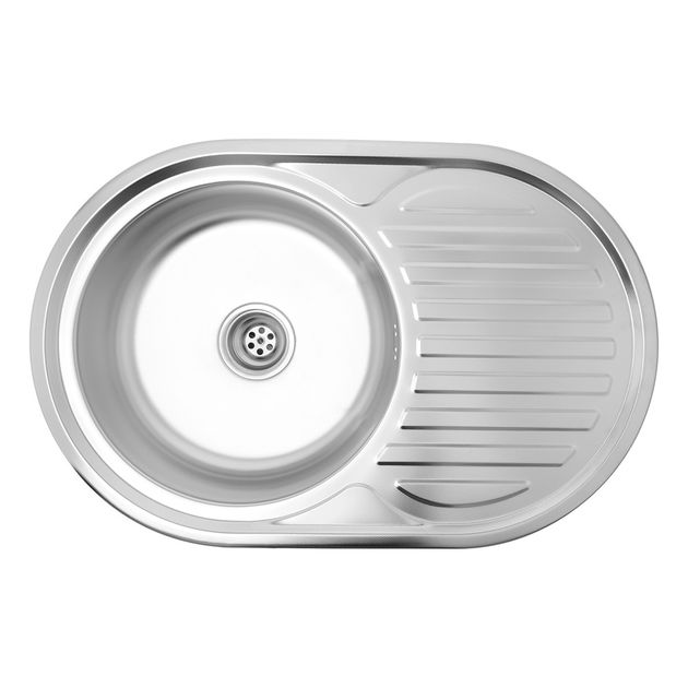Кухонная мойка Kroner KRP Dekor 7750 (0,6 мм), фото  | SNABZHENIE.com.ua