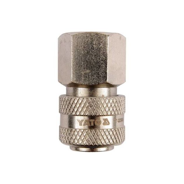 Быстросъёмная муфта 1/2" с внутренней резьбой YATO (YT-2395), фото  | SNABZHENIE.com.ua