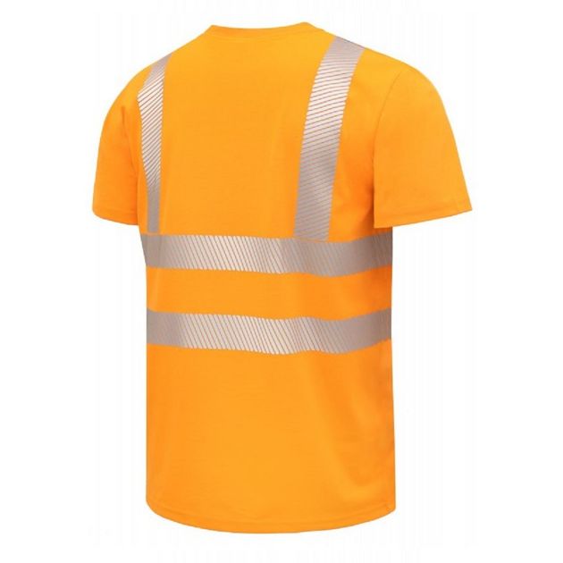 Футболка HOEGERT JURAL II, сигнальная, полихлопчатая, оранжевая, фото , изображение 3 | SNABZHENIE.com.ua Футболка HOEGERT JURAL II, сигнальная, полихлопчатая, оранжевая, фото , изображение 3 | SNABZHENIE.com.ua