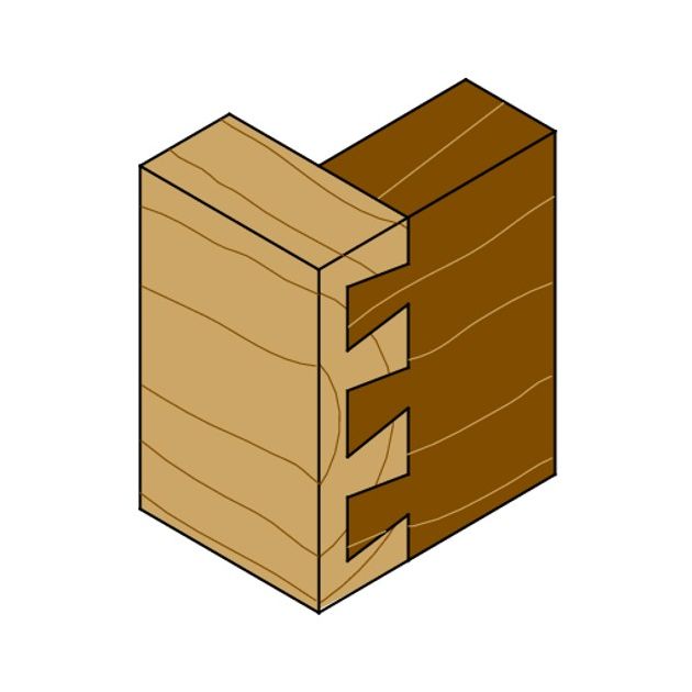 Фреза ласточкин хвост 19x22x60,3мм, хвостовик 6мм, CMT, фото , изображение 5 | SNABZHENIE.com.ua