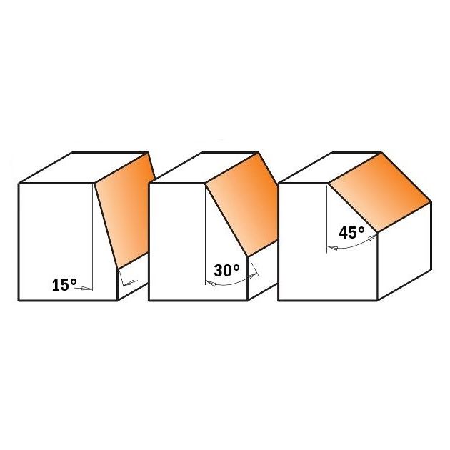 Фреза CMT для снятия фаски 24x14x46 мм, хвостовик 8 мм, фото , изображение 2 | SNABZHENIE.com.ua Фреза CMT для снятия фаски 24x14x46 мм, хвостовик 8 мм, фото , изображение 2 | SNABZHENIE.com.ua