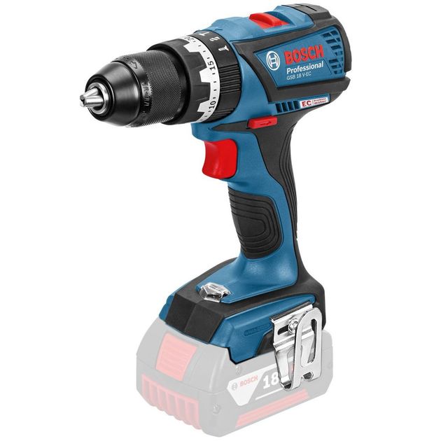Ударная дрель-шуруповерт BOSCH GSB 18 V-EC Professional, фото  | SNABZHENIE.com.ua