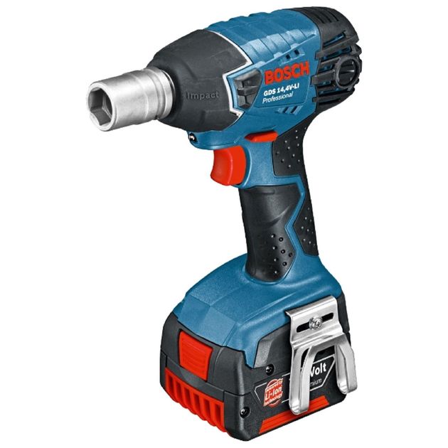 Гайковёрт аккумуляторный ударный BOSCH GDS 14,4 V-LI (06019A1T06), фото  | SNABZHENIE.com.ua