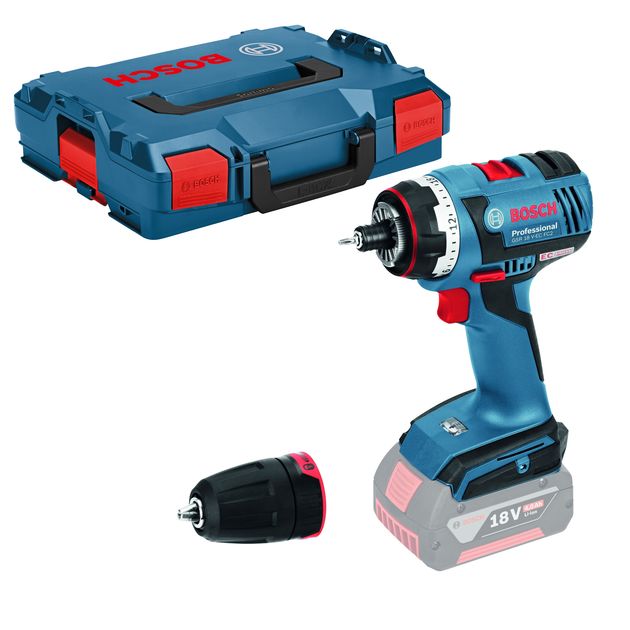 Аккумуляторная дрель-шуруповерт BOSCH GSR 18 V-EC FC2 Professional, фото , изображение 4 | SNABZHENIE.com.ua