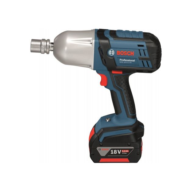 Аккумуляторный ударный гайковёрт BOSCH GDS 18 V-LI HT, фото  | SNABZHENIE.com.ua