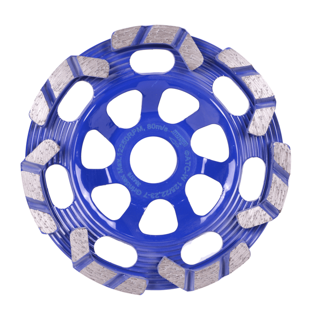 Алмазная торцевая чашка ФАТ-С 180/22,23 мм Grindex для УШМ, фото , изображение 2 | SNABZHENIE.com.ua