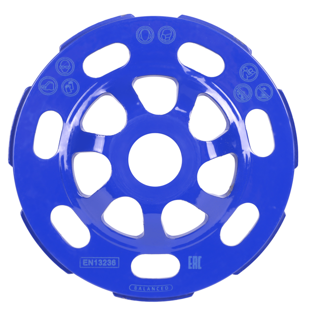 Чашка алмазная торцевая ФАТ-С 150/22,23 x 7-W Grindex, для УШМ, фото , изображение 5 | SNABZHENIE.com.ua