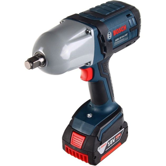 Аккумуляторный ударный гайковёрт BOSCH GDS 18 V-LI HT, фото , изображение 4 | SNABZHENIE.com.ua Аккумуляторный ударный гайковёрт BOSCH GDS 18 V-LI HT, фото , изображение 4 | SNABZHENIE.com.ua