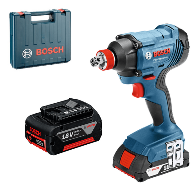 Гайковерт аккумуляторный GDX 180-LI Professional BOSCH, фото , изображение 2 | SNABZHENIE.com.ua