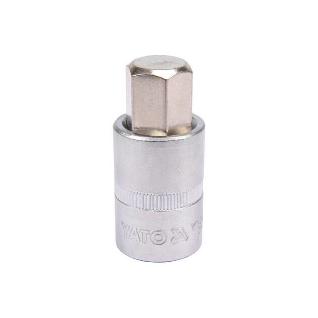 Головка торцевая 1/2" YATO HEX M17, длина 55 мм (YT-04388), фото  | SNABZHENIE.com.ua