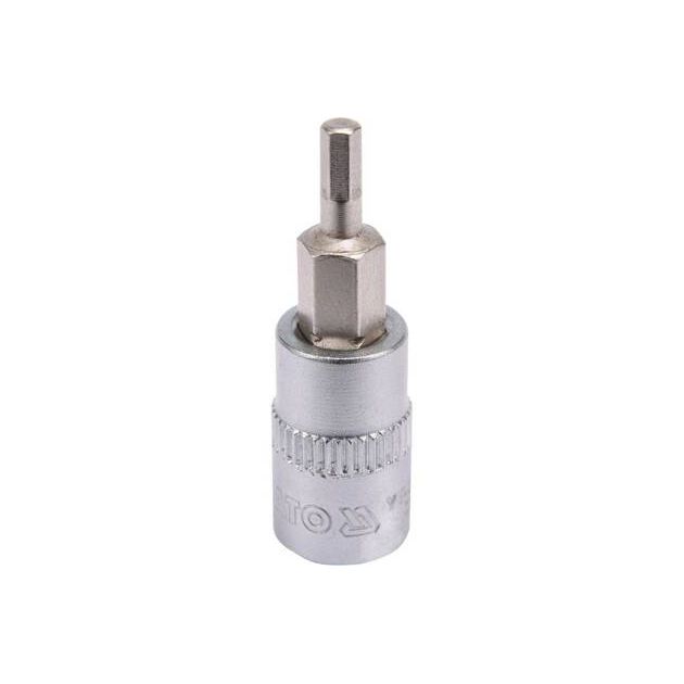 Головка торцевая 1/4" YATO HEX M3, длина 37 мм (YT-04370), фото  | SNABZHENIE.com.ua