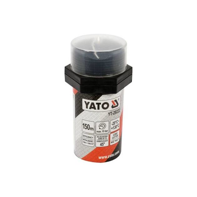 Нить уплотнительная для резьбовых соединений YATO, 150 м, 15 Bar, фото  | SNABZHENIE.com.ua