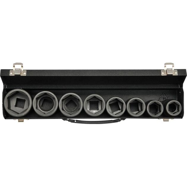 Набор торцевых головок ударных YATO, квадрат 3/4", 22-41мм, 8 шт., фото , изображение 2 | SNABZHENIE.com.ua