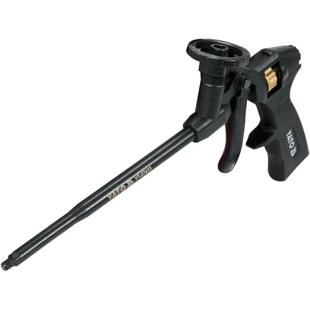 Пистолет для монтажной пены YATO, алюминий, латунь, пластик (YT-67433), фото , изображение 2 | SNABZHENIE.com.ua Пистолет для монтажной пены YATO, алюминий, латунь, пластик (YT-67433), фото , изображение 2 | SNABZHENIE.com.ua