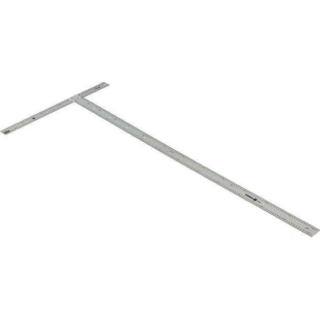 Кутник алюмінієвий VOREL : 1200 х 390 мм, з розмітками кутів 15-75° [2/10], фото , зображення 2 | SNABZHENIE.com.ua