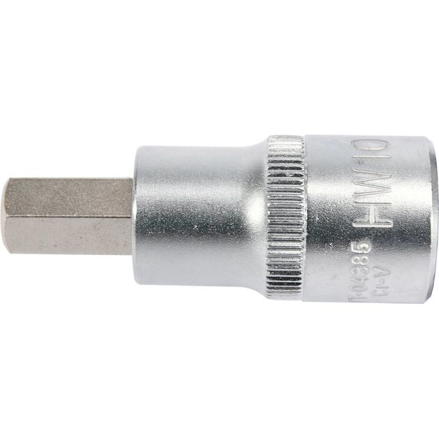 Головка торцевая HEX M10, 1/2", длина 55 мм YATO (YT-04385), фото , изображение 2 | SNABZHENIE.com.ua Головка торцевая HEX M10, 1/2", длина 55 мм YATO (YT-04385), фото , изображение 2 | SNABZHENIE.com.ua