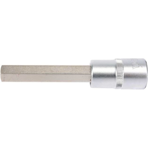 Головка торцевая HEX M12, квадрат 1/2, 100 мм YATO (YT-04396), фото , изображение 2 | SNABZHENIE.com.ua Головка торцевая HEX M12, квадрат 1/2, 100 мм YATO (YT-04396), фото , изображение 2 | SNABZHENIE.com.ua