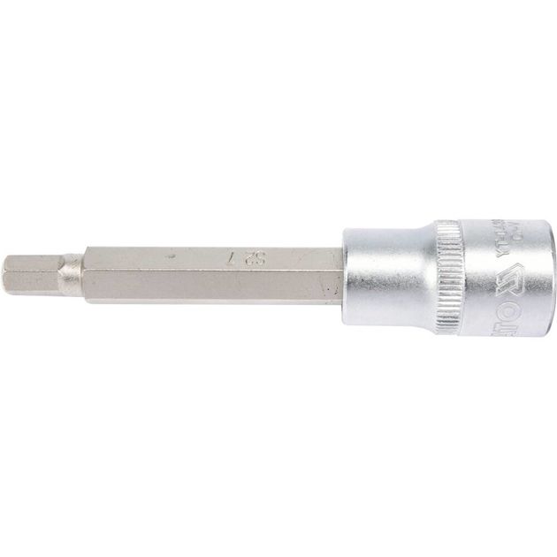 Головка торцевая HEX M7, 1/2", длина 100 мм YATO (YT-04393), фото , изображение 2 | SNABZHENIE.com.ua