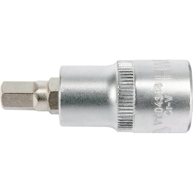 Головка торцевая HEX M8, 1/2", длина 55 мм YATO (YT-04384), фото , изображение 2 | SNABZHENIE.com.ua