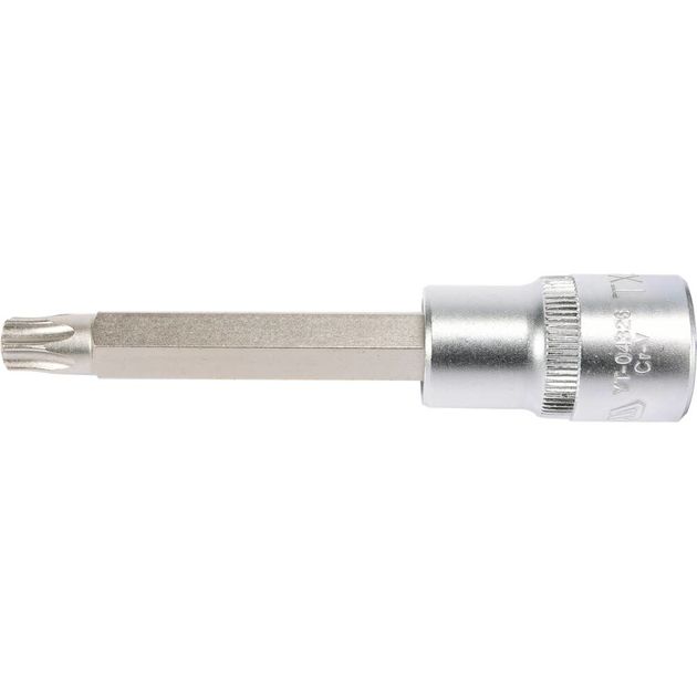 Головка торцевая TORX Т50, квадрат 1/2, 100 мм YATO (YT-04326), фото , изображение 2 | SNABZHENIE.com.ua