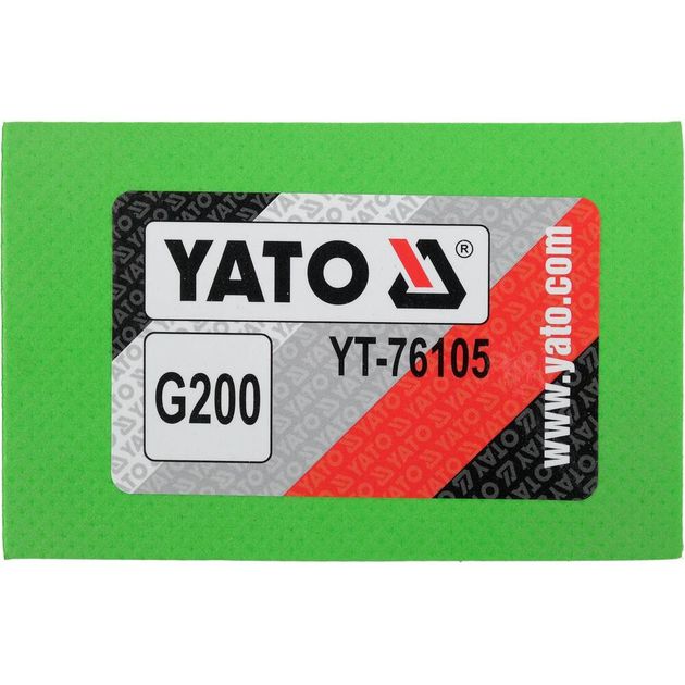 Губка абразивная алмазная YATO для шлифовки стекла и гранита, 90x60x30 мм, фото , изображение 2 | SNABZHENIE.com.ua Губка абразивная алмазная YATO для шлифовки стекла и гранита, 90x60x30 мм, фото , изображение 2 | SNABZHENIE.com.ua