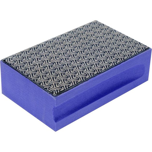 Абразивная алмазная губка для шлифования стекла, гранита, керамики YATO: 90x60x30 мм, G400, фото , изображение 4 | SNABZHENIE.com.ua Абразивная алмазная губка для шлифования стекла, гранита, керамики YATO: 90x60x30 мм, G400, фото , изображение 4 | SNABZHENIE.com.ua