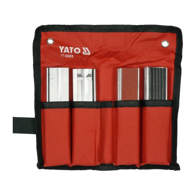 Губки YATO для лещат, 150 мм, алюминиевая основа, 4 пары, фото , изображение 2 | SNABZHENIE.com.ua