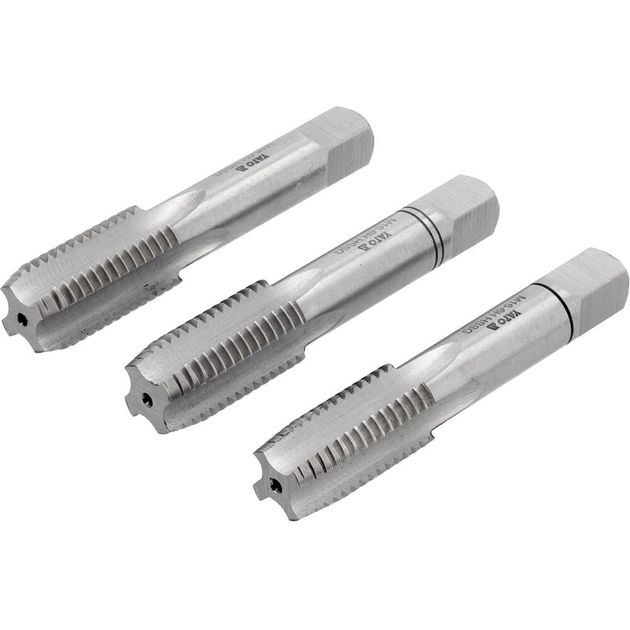 Метчик YATO М16x2 мм, HSS М2, 80 мм, 3 шт (YT-2941), фото , изображение 2 | SNABZHENIE.com.ua Метчик YATO М16x2 мм, HSS М2, 80 мм, 3 шт (YT-2941), фото , изображение 2 | SNABZHENIE.com.ua