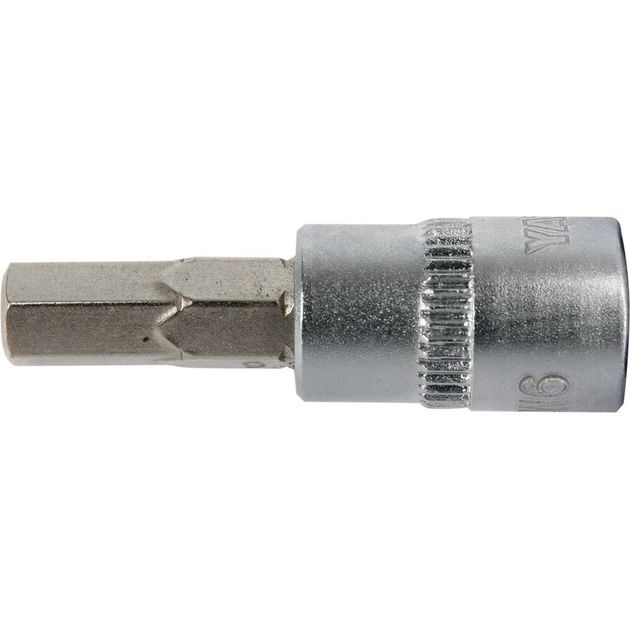Головка торцевая 1/4" YATO HEX 6 мм, L=37 мм (YT-04373), фото , изображение 2 | SNABZHENIE.com.ua Головка торцевая 1/4" YATO HEX 6 мм, L=37 мм (YT-04373), фото , изображение 2 | SNABZHENIE.com.ua