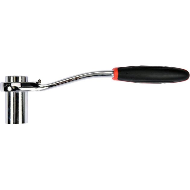 Ключ торцевий з універсальною головкою YATO М 8-19 мм, HRC 40, з прорезиненою ергономічною ручкою (YT-02400), фото , зображення 2 | SNABZHENIE.com.ua Ключ торцевий з універсальною головкою YATO М 8-19 мм, HRC 40, з прорезиненою ергономічною ручкою (YT-02400), фото , зображення 2 | SNABZHENIE.com.ua