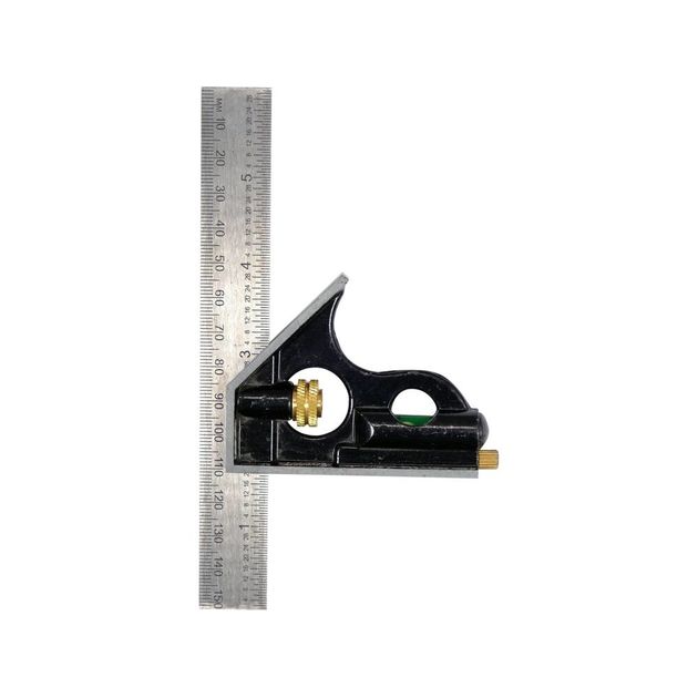 Кутник металевий YATO 150 мм з рівнем 45 | 90˚, фото , изображение 2 | SNABZHENIE.com.ua Кутник металевий YATO 150 мм з рівнем 45 | 90˚, фото , изображение 2 | SNABZHENIE.com.ua