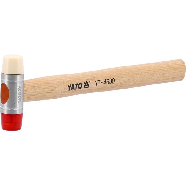 Рихтовочный молоток полиуретановый YATO, 156 г (YT-4630), фото , изображение 2 | SNABZHENIE.com.ua Рихтовочный молоток полиуретановый YATO, 156 г (YT-4630), фото , изображение 2 | SNABZHENIE.com.ua
