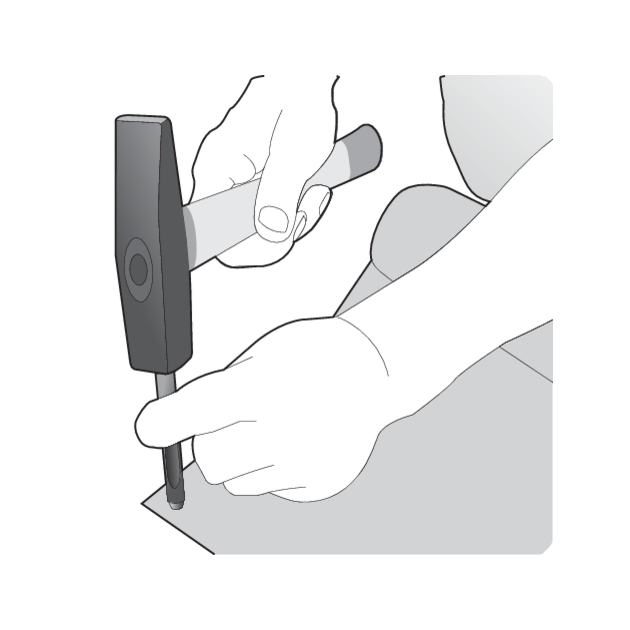 Пробійник отворів 8 мм, 85 мм YATO (YT-35856), фото , зображення 2 | SNABZHENIE.com.ua Пробійник отворів 8 мм, 85 мм YATO (YT-35856), фото , зображення 2 | SNABZHENIE.com.ua