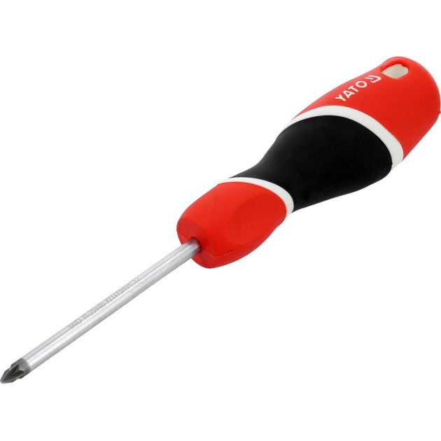 Отвертка Pozidriv PZ1, 75 мм YATO (YT-25940), фото , изображение 2 | SNABZHENIE.com.ua