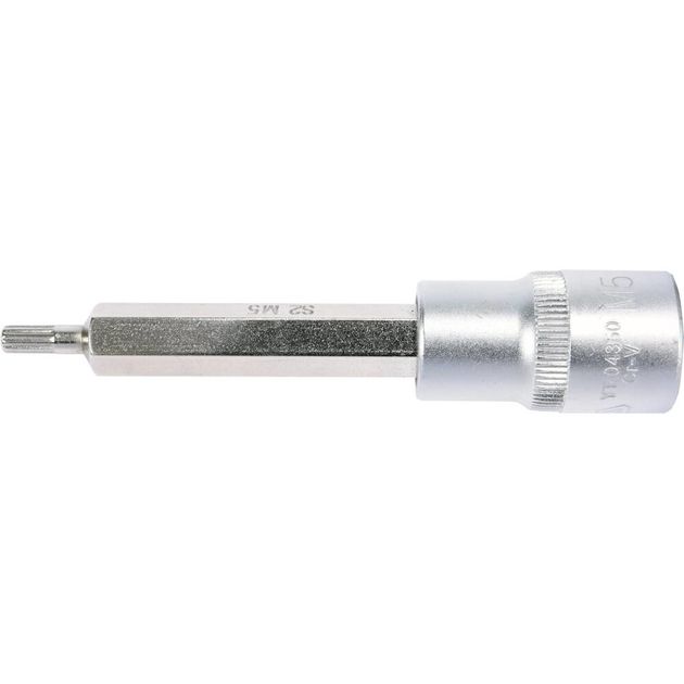 Головка торцевая Spline M5, 1/2", 100 мм YATO (YT-04350), фото , изображение 2 | SNABZHENIE.com.ua