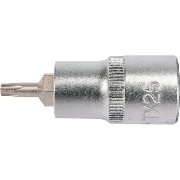 Головка торцевая TORX T25, 1/2", 55 мм YATO (YT-04311), фото , изображение 2 | SNABZHENIE.com.ua